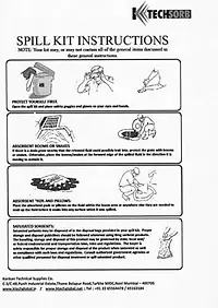 Universal 80 liters spill kit - Master